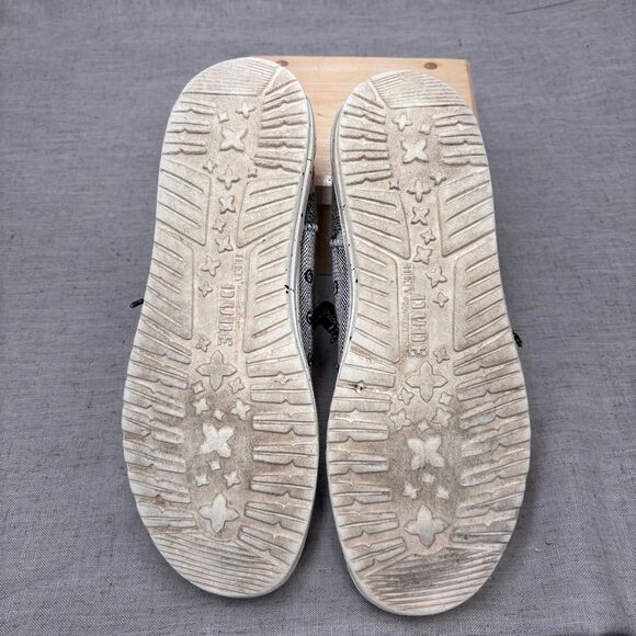 Hey Dude‎ Wally Funk Loafer Ento Grey Multicolor Slip On Boat Shoes Men’s 9 - Picture 8 of 11